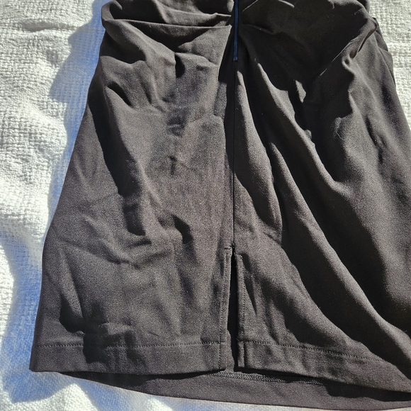 Bcbgmaxazria Dress Women's Black Size Medium Lace Back Ruched Waist BCBG - Picture 4 of 16